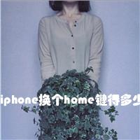 iphone换个home键得多少钱阿？