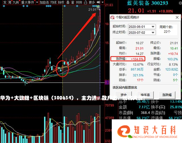 华为+大数据+区块链（300634），主力进，散户出，或将大涨？